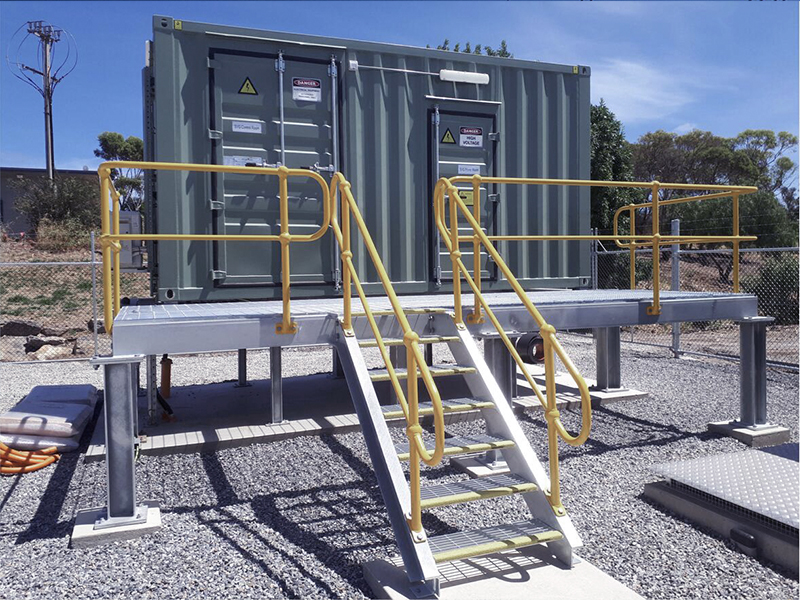 11kv 2mvar STATECOM appliqué dans la station de production de biogaz en Australie